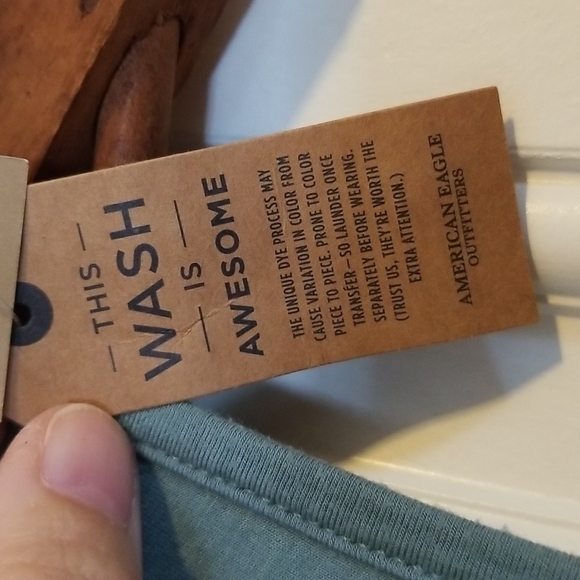 NWT American Eagle tie dye tank soft and sexy medium split sides - Picture 6 of 6